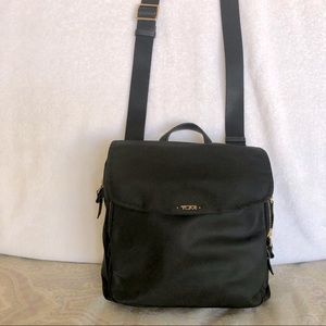 Old school Tumi Troy with front flap